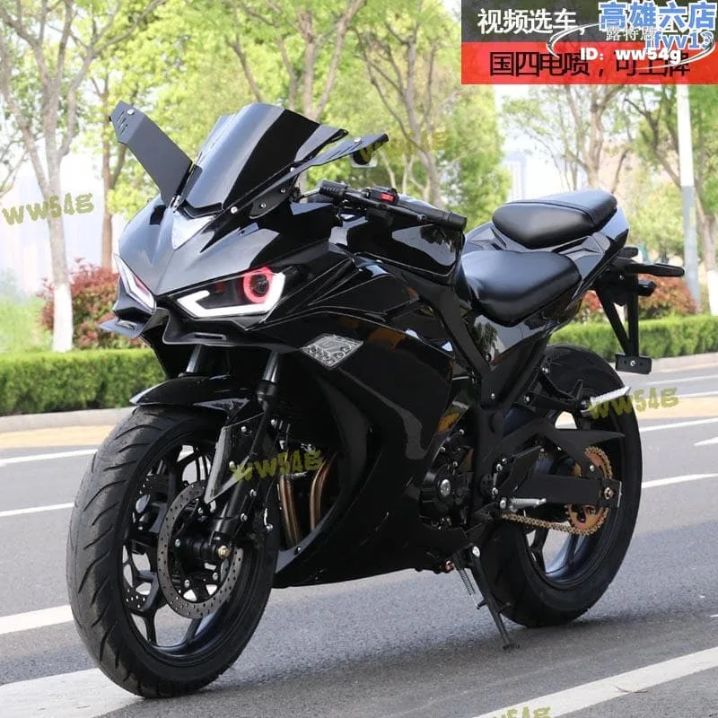 【品質認證】全新幻影R3機車跑車V6忍者400c雙缸重機車仿賽地平線整車可上牌