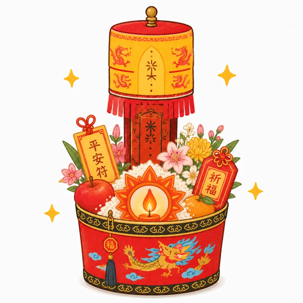 合家平安斗