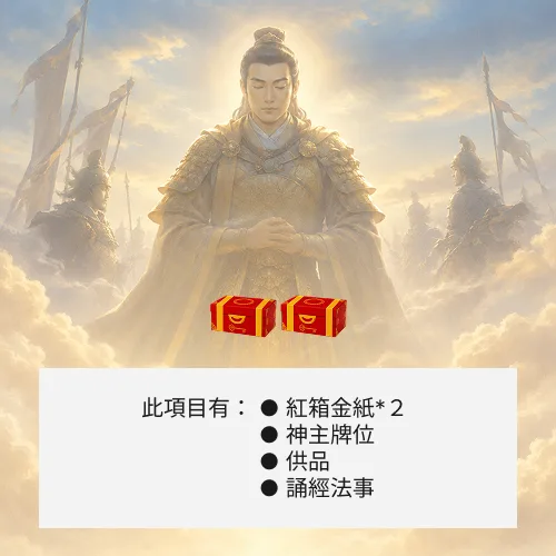 超渡眾英烈-２箱金紙（基本）
