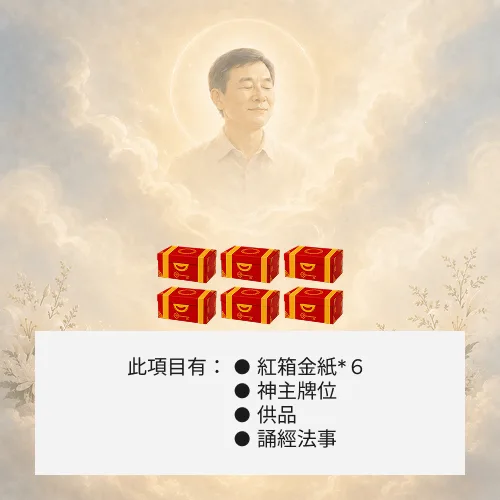 超渡亡者-６箱金紙