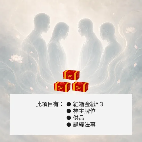 超渡冤親債主-３箱金紙