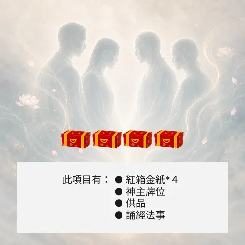超渡冤親債主-４箱金紙