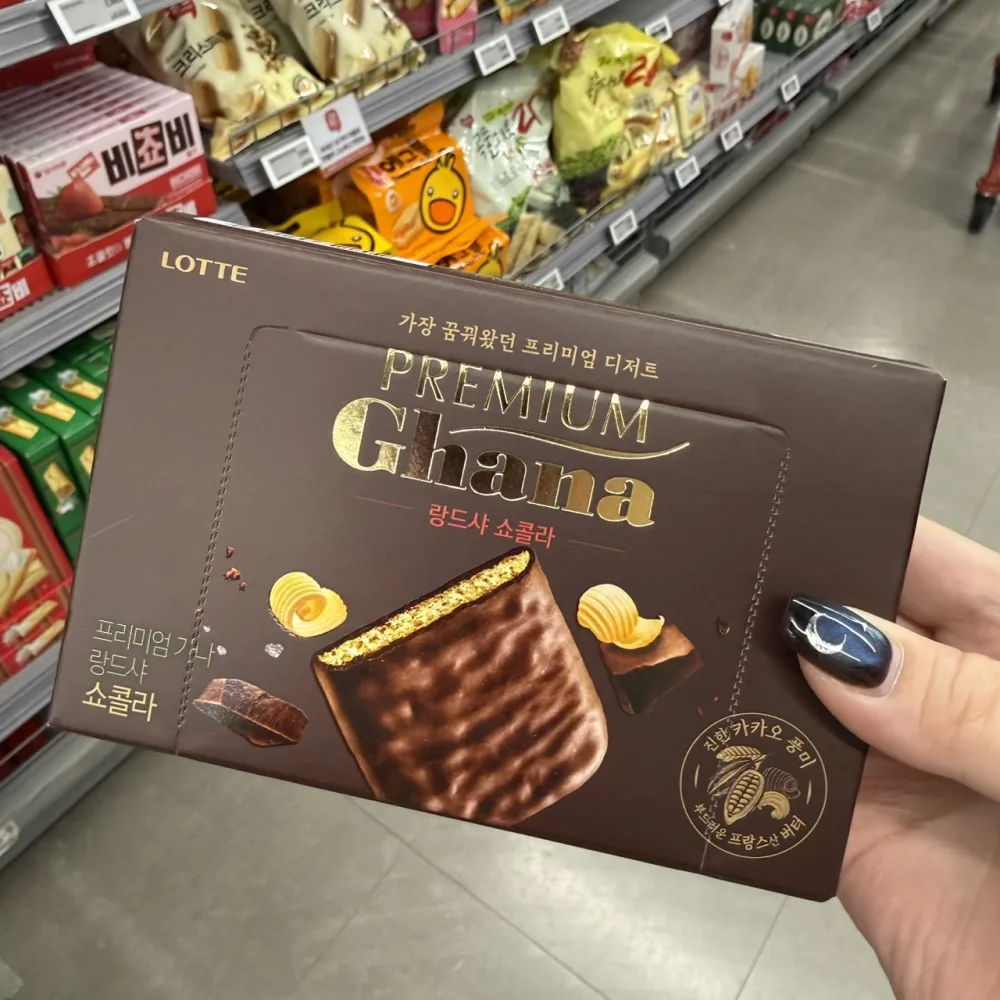 預購／🇰🇷韓國 LOTTE｜Premium Ghana巧克力🍫🤎