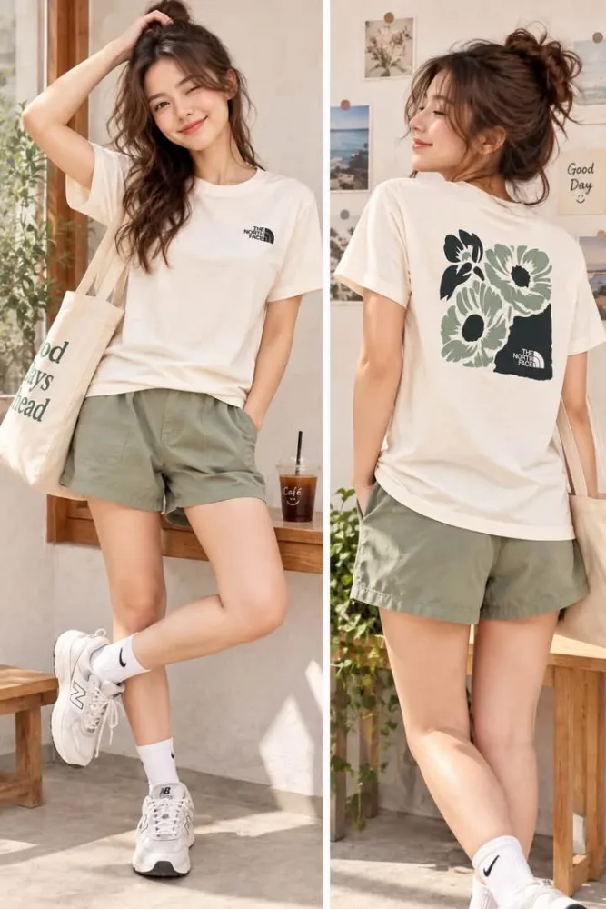 預購🌸 The North Face 女款 Sibli 花卉印花短袖 T 恤 🌸