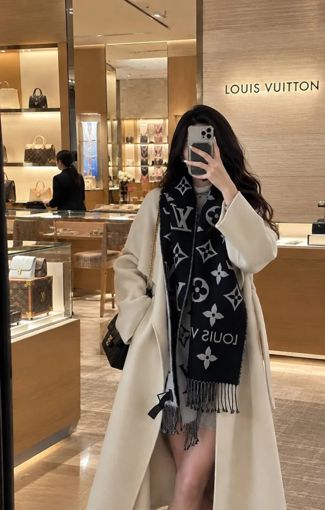 JOY💕LV 羊絨圍巾
