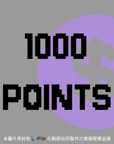 1000 Point Card
